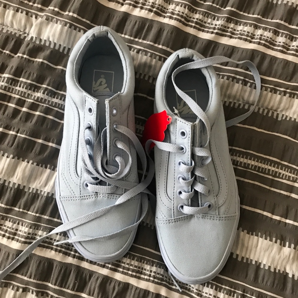 Light blue vans